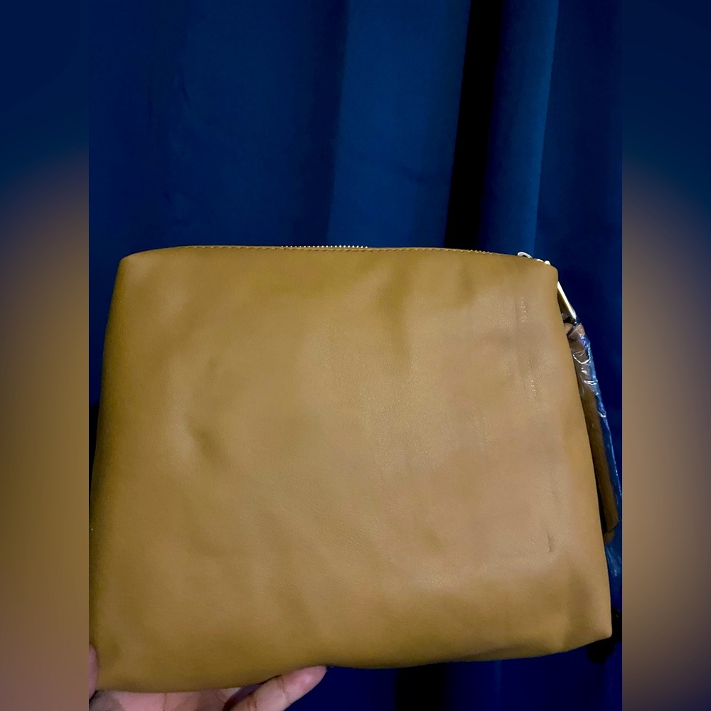 Tan Steve Madden Clutch